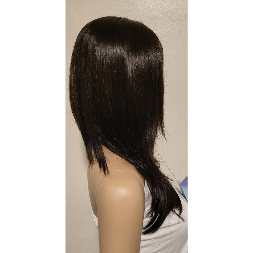 Meghan Mono Wig by Wigs Forever (CysterWigs)  - (color - Black Magic)